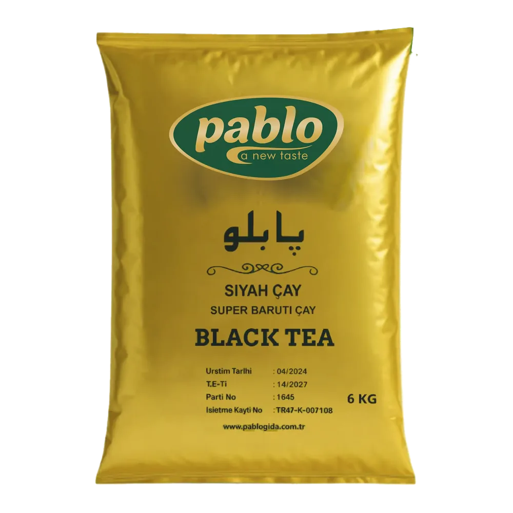 Barut Çay 6 Kg Pablo Çay ambalajı