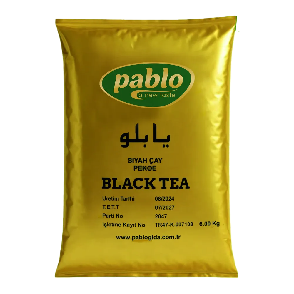 Pekoe 6 Kg Pablo Çay ambalajı